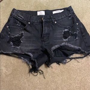 BLACK COTTON ON SHORTS! SOLD ON MERCARI